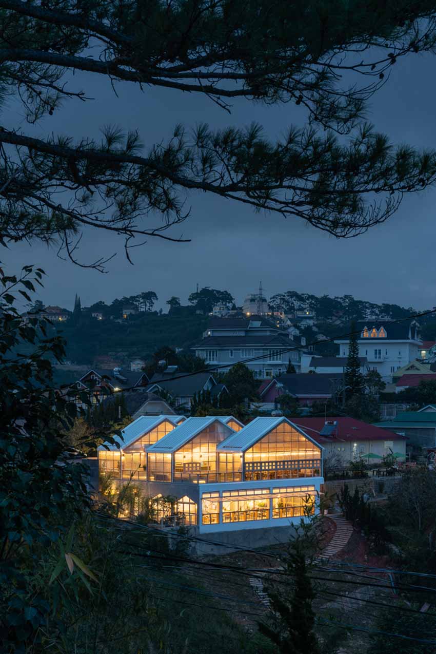 thiết kế tiệm cà phê phong cách đà lạt