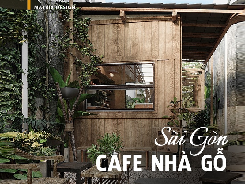 tổng hợp những mẫu cafe nhà gỗ tại sài gòn