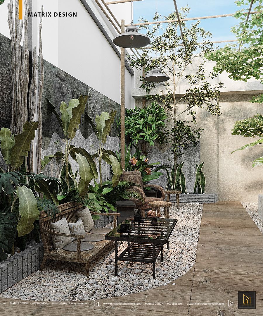 công ty thiết kế cafe sân vườn tại bình thạnh