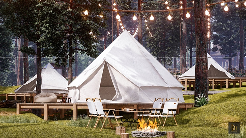 thiết kế glamping đẹp