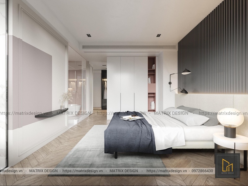 thiết kế thi công nội thất căn hộ chung cư richmond city 5