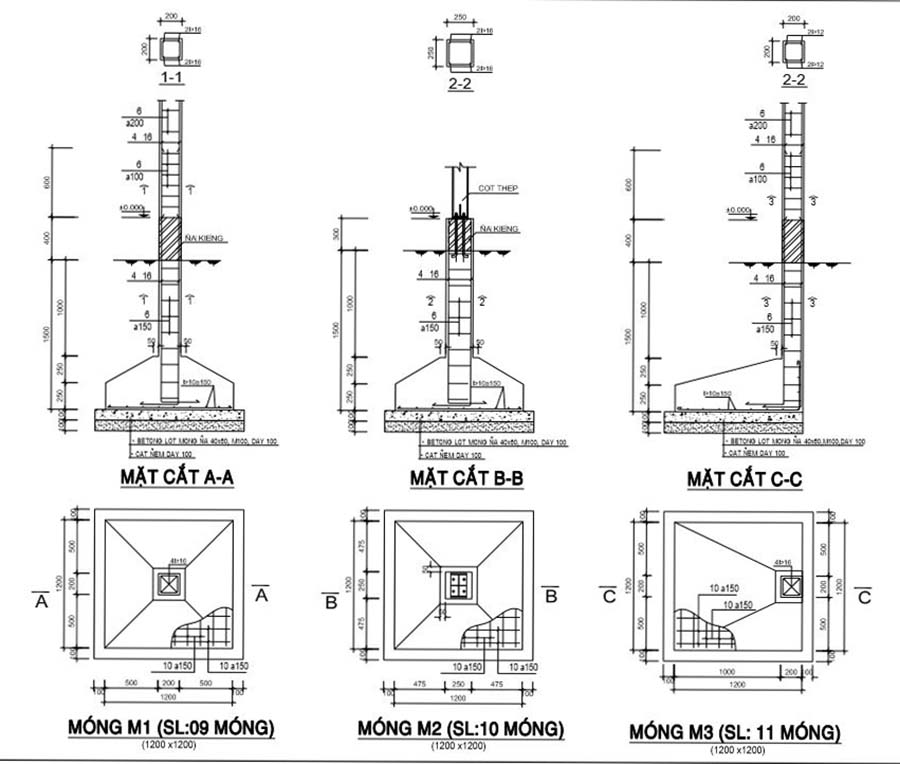 kết cấu nhà không vững chắc